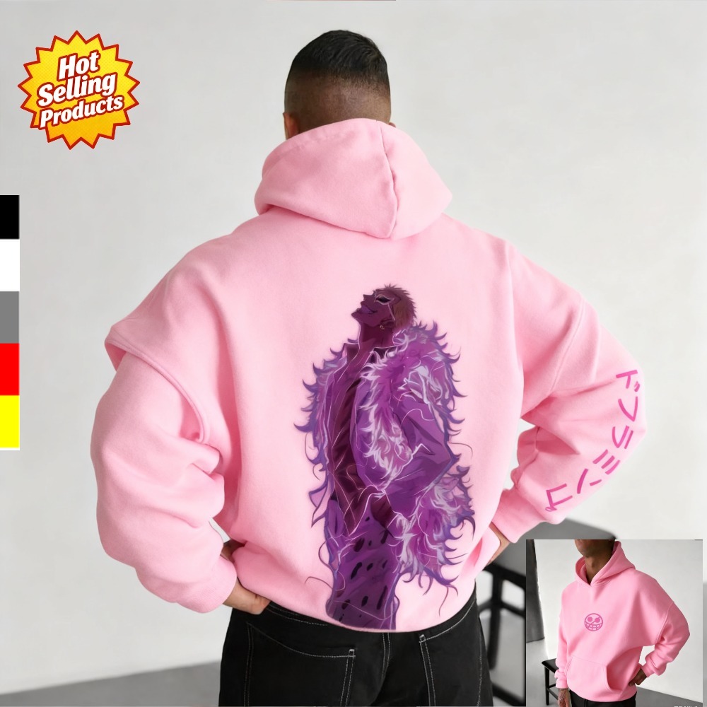 Anime Merchandise Store In Japan - 원피스 후드티 돈키호테 도플라밍고 새로운 스웨트셔츠