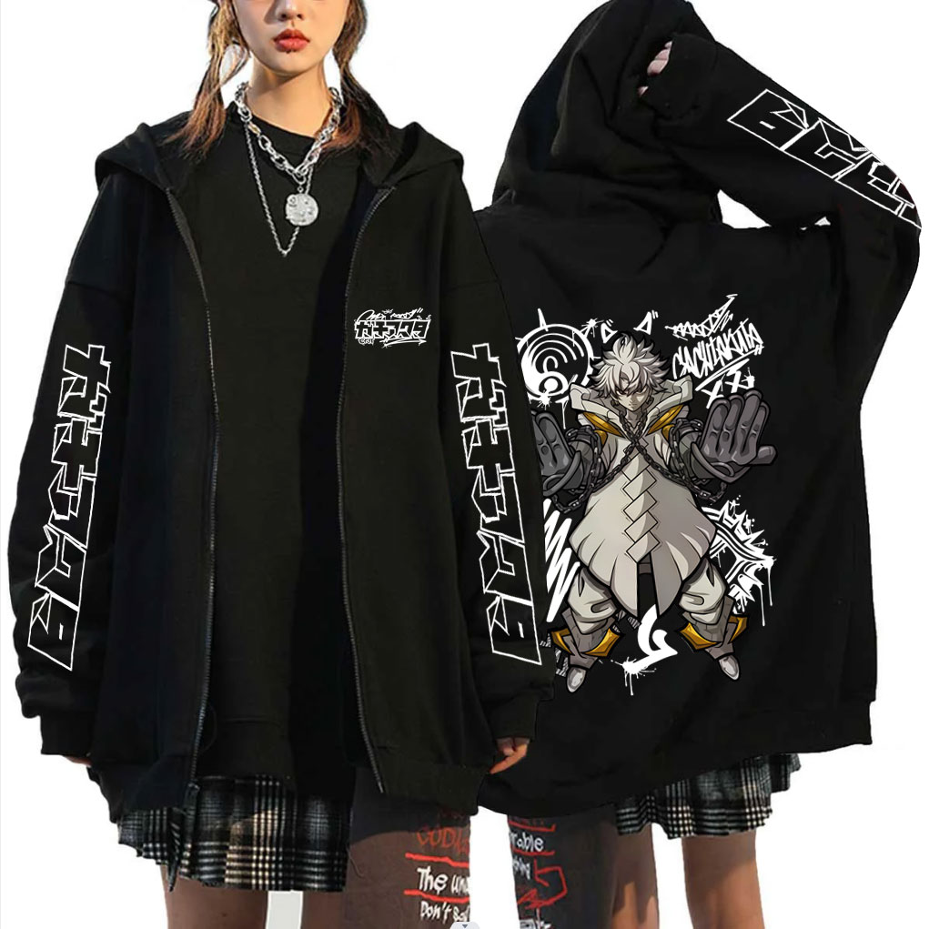 Anime Merch Hoodie - 애니메이션 가치아쿠타 루도 굿즈 지퍼 후드티
