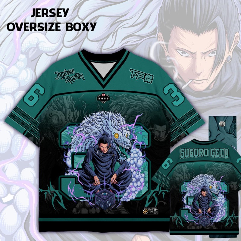 Anime Merchandise For Men - 애니메이션 Jujutsu Kaisen Choso 프린트 저지