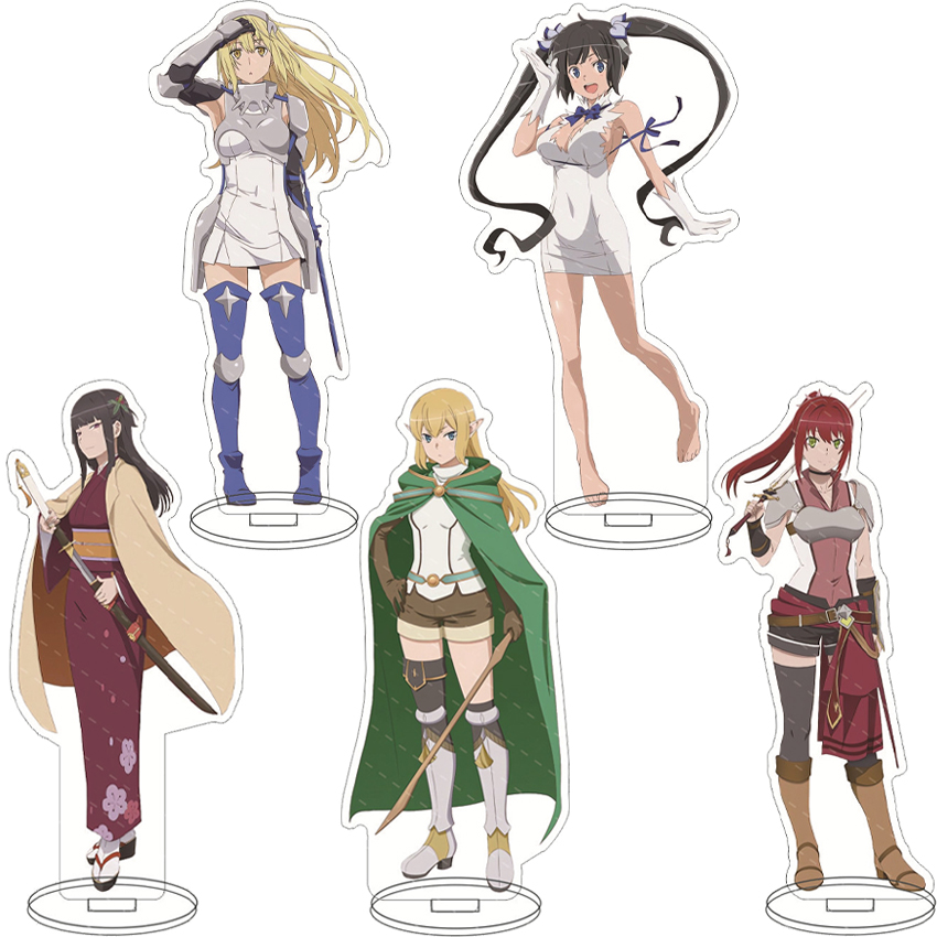 Anime Merchandise Collection - 16CM 애니메이션 피규어 던전에서 여자를 데려오려고