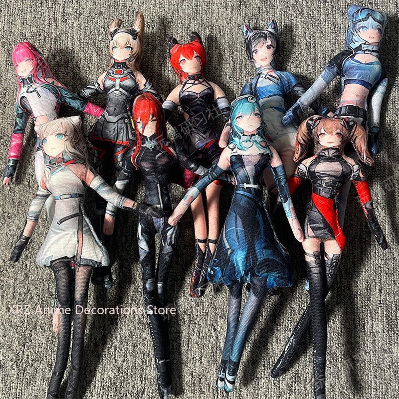 Anime Merchandise Usa - 재미있는 Arknights Gilberta 28CM 플러시 애니메이션