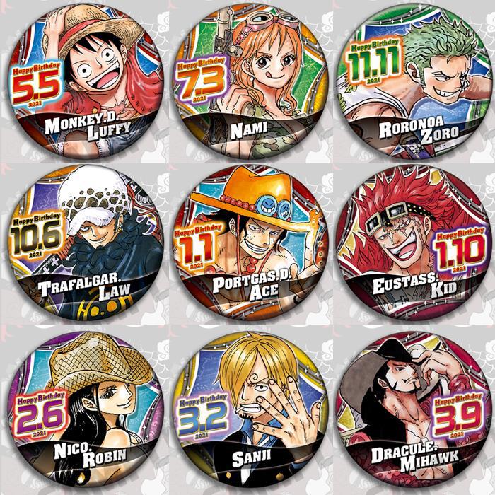 Zoro Anime Merchandise - 원피스 애니메이션 배지 핀 세트 루피