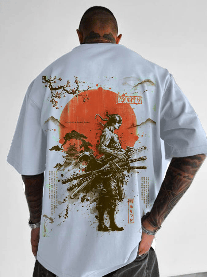 원피스 액션 애니메이션 조로 프린트 남성 여성 코튼 티 - Zoro Anime Merchandise 리뷰 및 가격