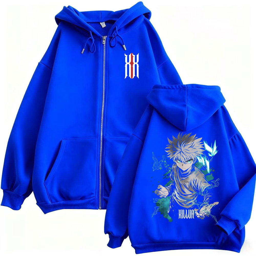 애니메이션 헌터 X 헌터 킬루아 조르딕 머치 지퍼 후드 - Anime Merch Hoodie 리뷰 및 가격