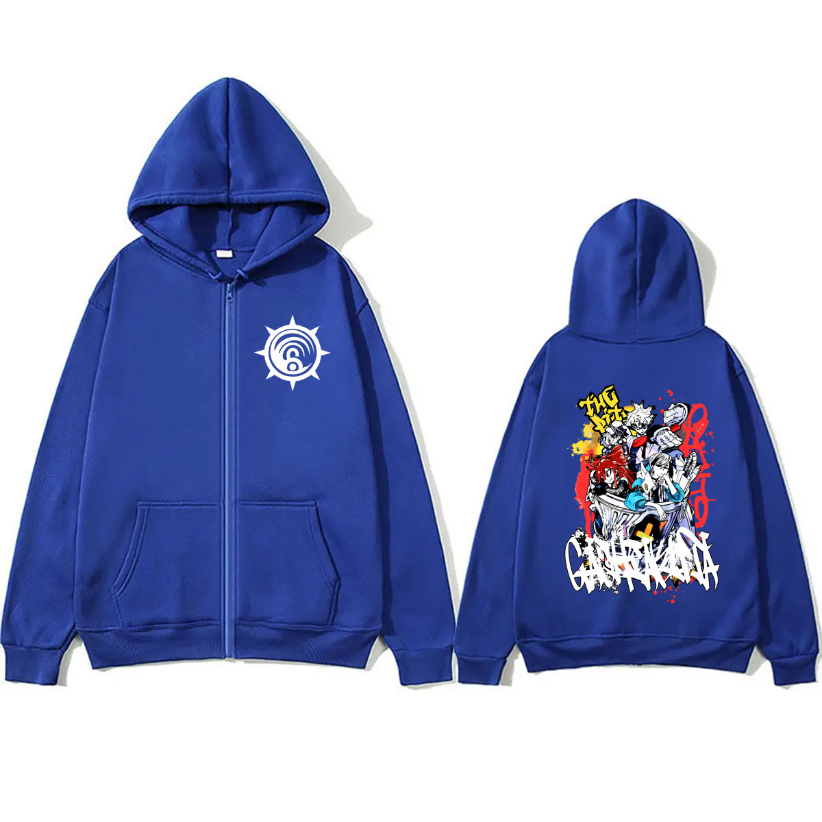 애니메이션 가치아쿠타 루도 잔카 엔진 머치 지퍼 후드티 - Anime Merch Hoodie 리뷰 및 가격