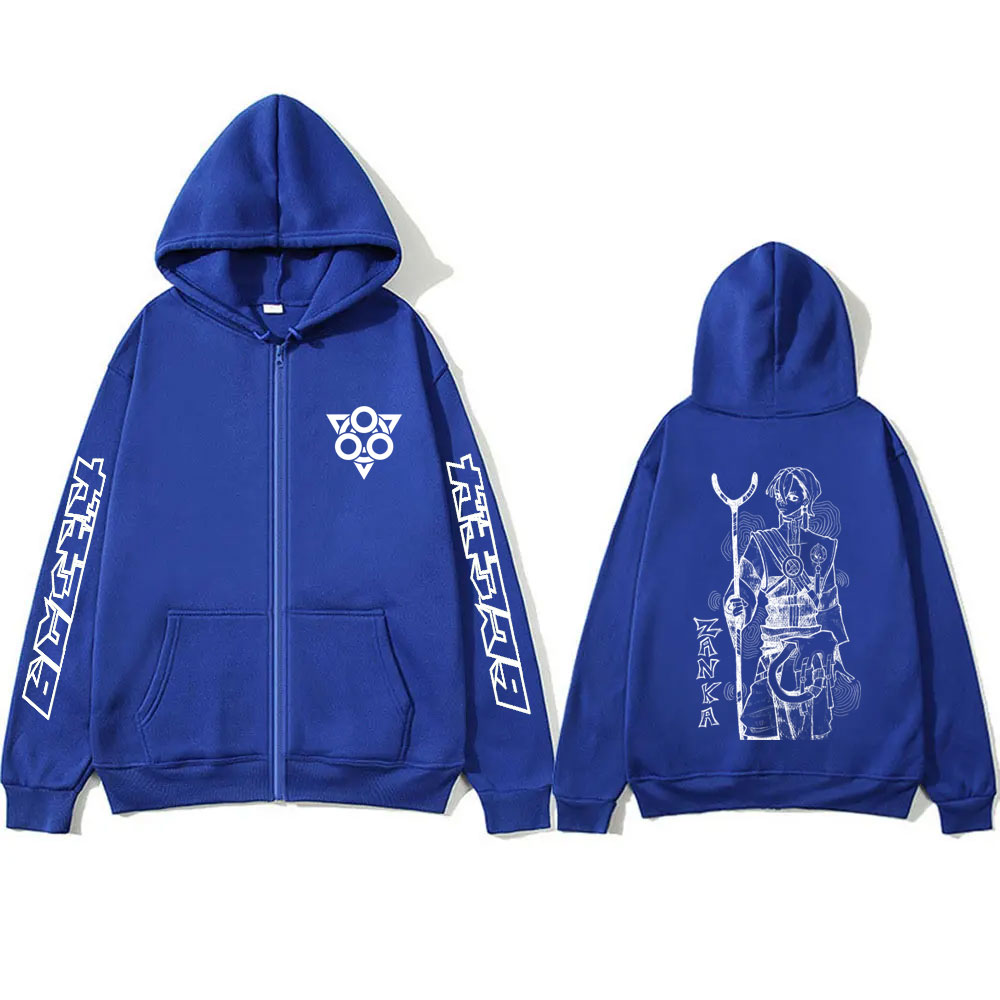 애니메이션 가치아쿠타 짠카 머치 지퍼 후드티 남녀 공용 - Anime Merch Hoodie 리뷰 및 가격
