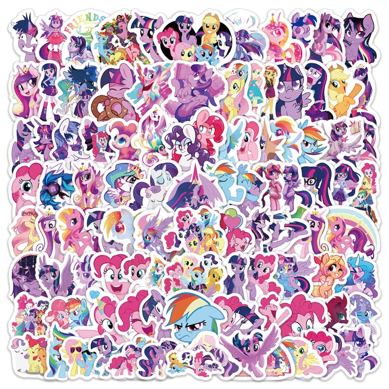 100pcs 만화 마이 리틀 포니 트와일라잇 스파클 패 - Anime Merchandise Usa 리뷰 및 가격