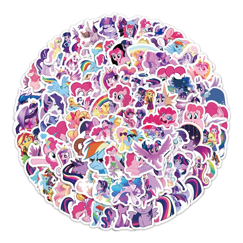 100pcs 만화 마이 리틀 포니 트와일라잇 스파클 패 - Anime Merchandise Usa 리뷰 및 가격