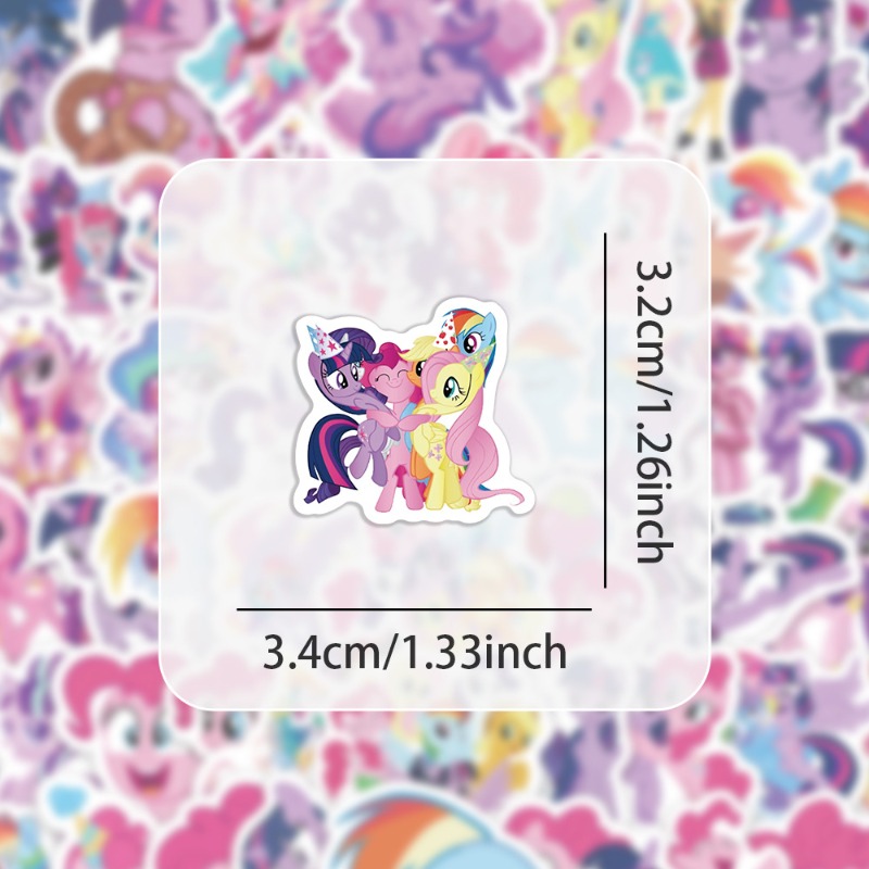 100pcs 만화 마이 리틀 포니 트와일라잇 스파클 패 - Anime Merchandise Usa 리뷰 및 가격