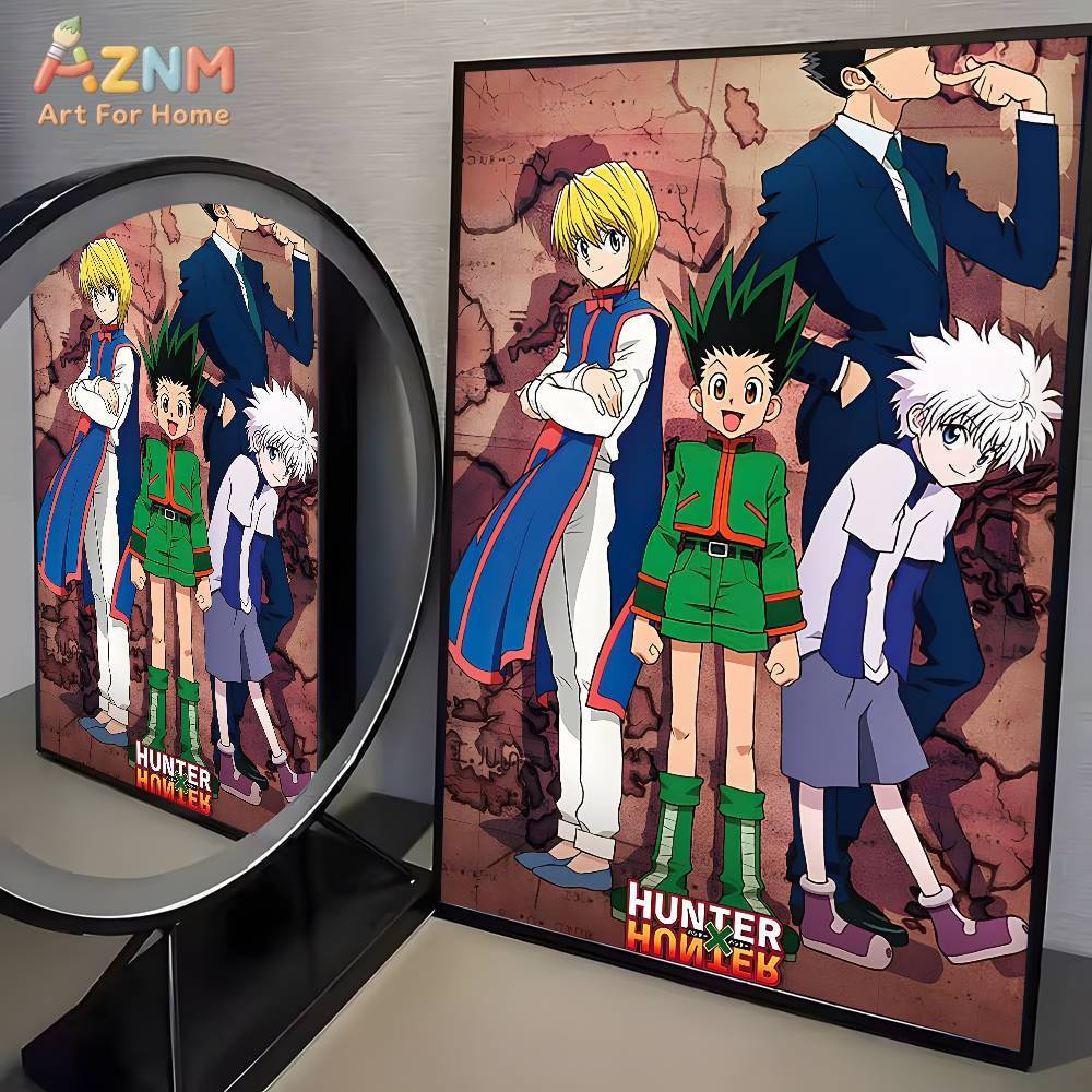 1개입 핫 애니메이션 헌터X헌터 포스터 아트 HD 캔버 - Anime Merchandise Posters 리뷰 및 가격
