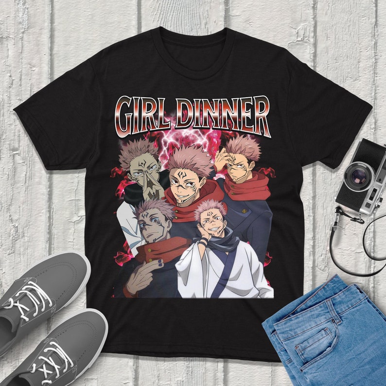 Sukuna Jujutsu-Kaisen 티셔츠 stre - Anime Merchandise T Shirt 리뷰 및 가격