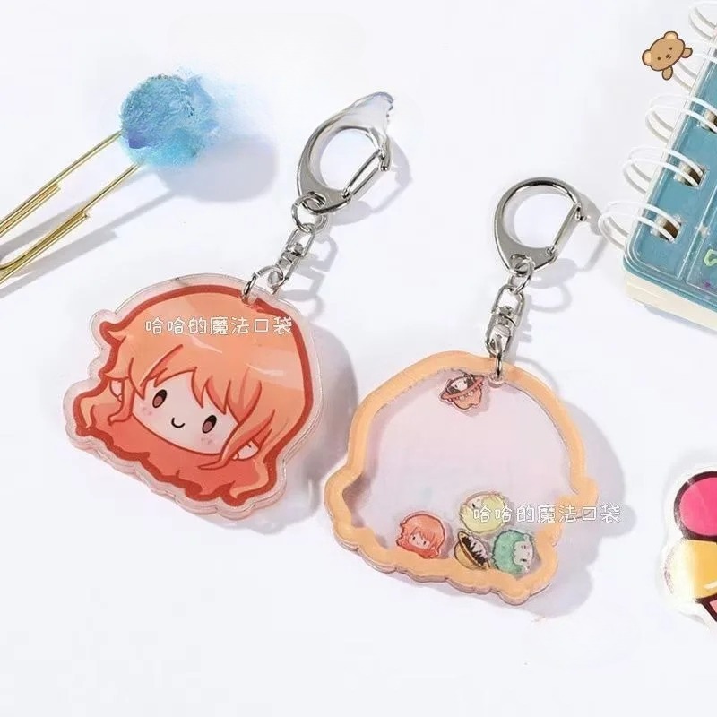원피스 몽키 D 루피 귀여운 만화 키체인 애니메이션 백 - Anime Merchandise Figures 리뷰 및 가격