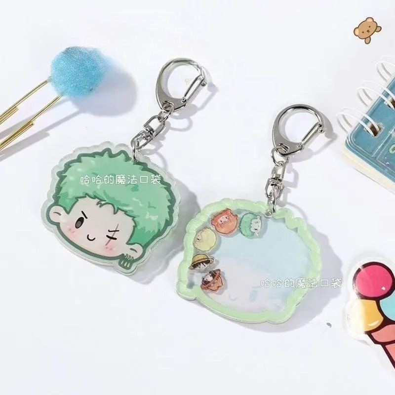 원피스 몽키 D 루피 귀여운 만화 키체인 애니메이션 백 - Anime Merchandise Figures 리뷰 및 가격