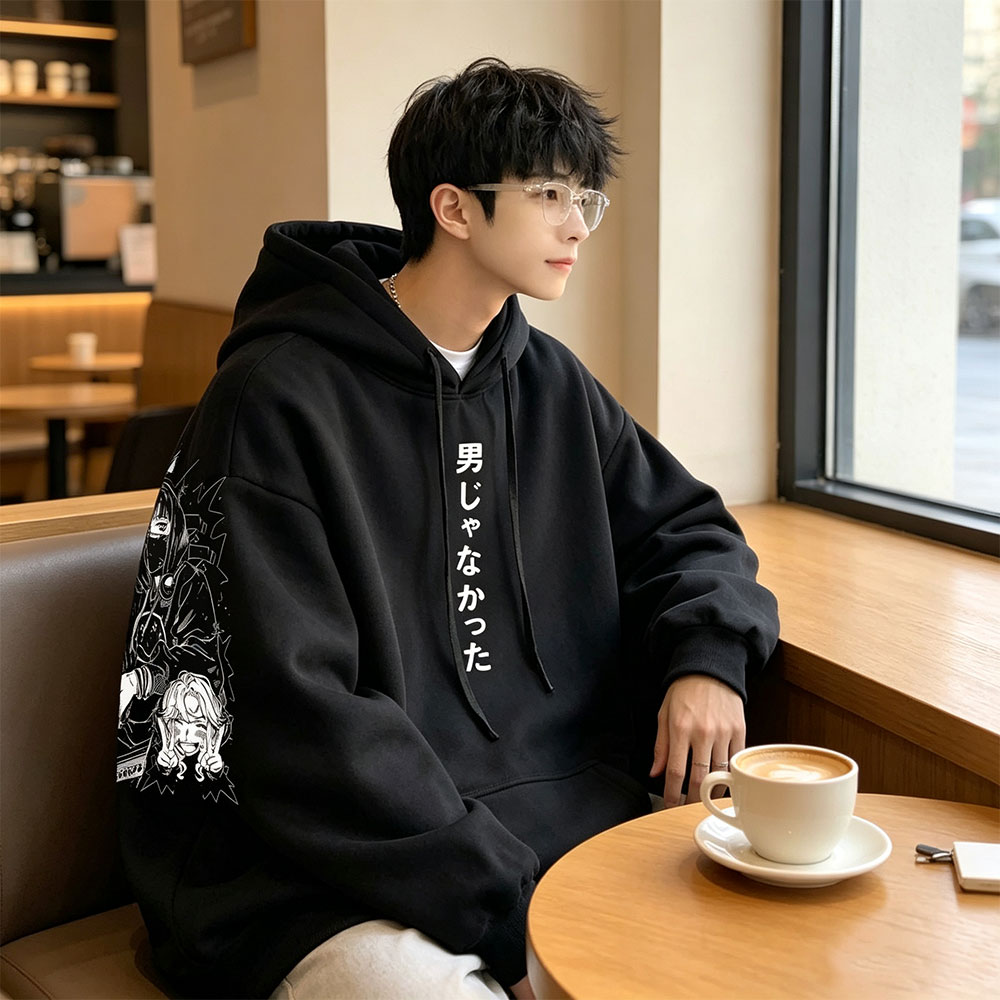 애니메이션 그녀가 관심을 끌었던 사람은 남자 그대로의  - Anime Merch Hoodie 리뷰 및 가격