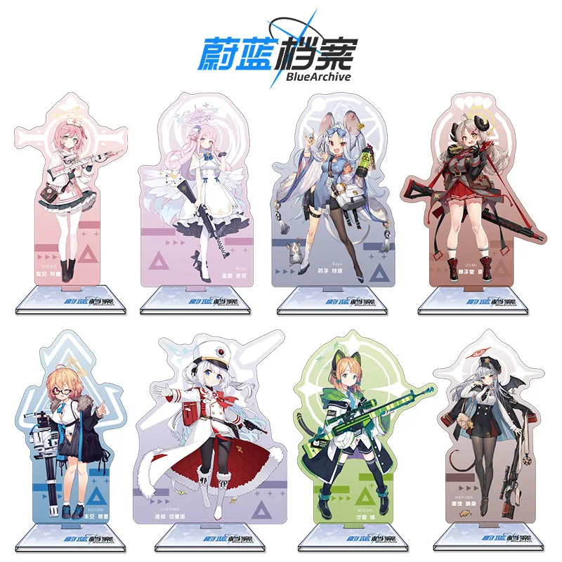 블루 아카이브 16cm 아크릴 스탠디 애니메이션 게임  - Anime Merchandise Figures 리뷰 및 가격