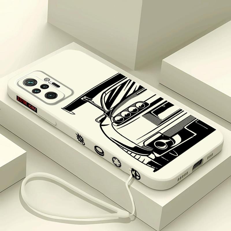 JDM 드림 자동차 전화 케이스 Xiaomi Redmi - Lanyard Anime Logo 리뷰 및 가격