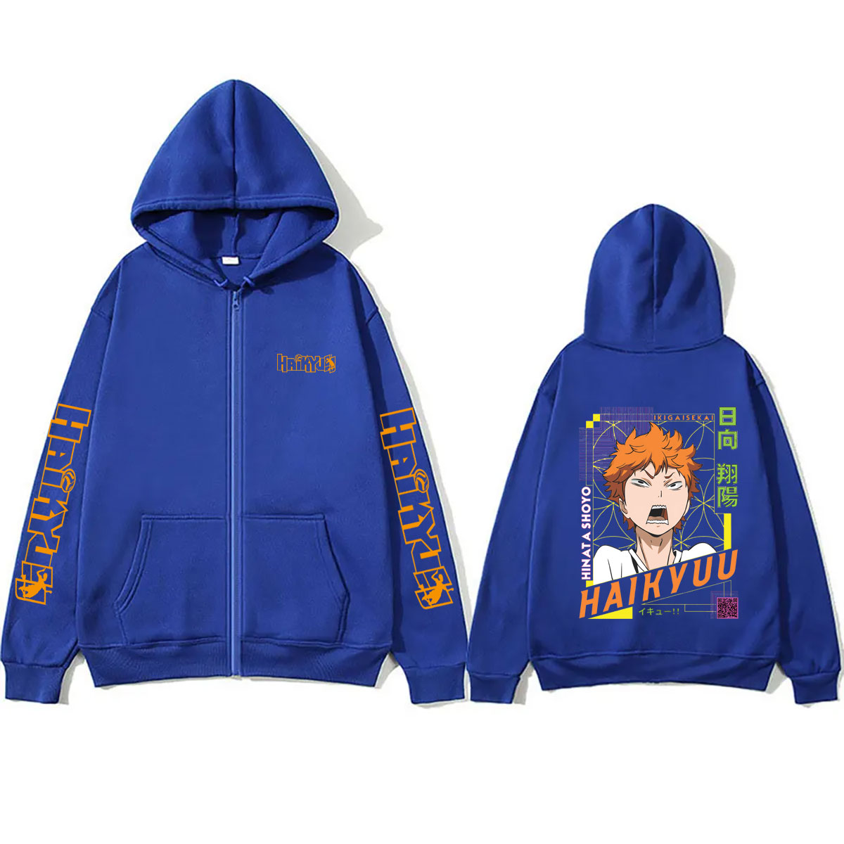 애니메이션 하이큐 쇼요 히나타 굿즈 지퍼 후드티 남녀  - Anime Merch Hoodie 리뷰 및 가격