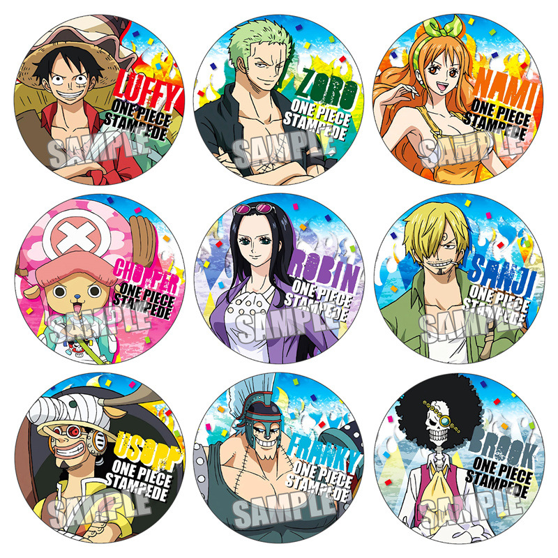 원피스 필름 스탬피드 애니메이션 배지 핀 루피 조로 나 - Zoro Anime Merchandise 리뷰 및 가격
