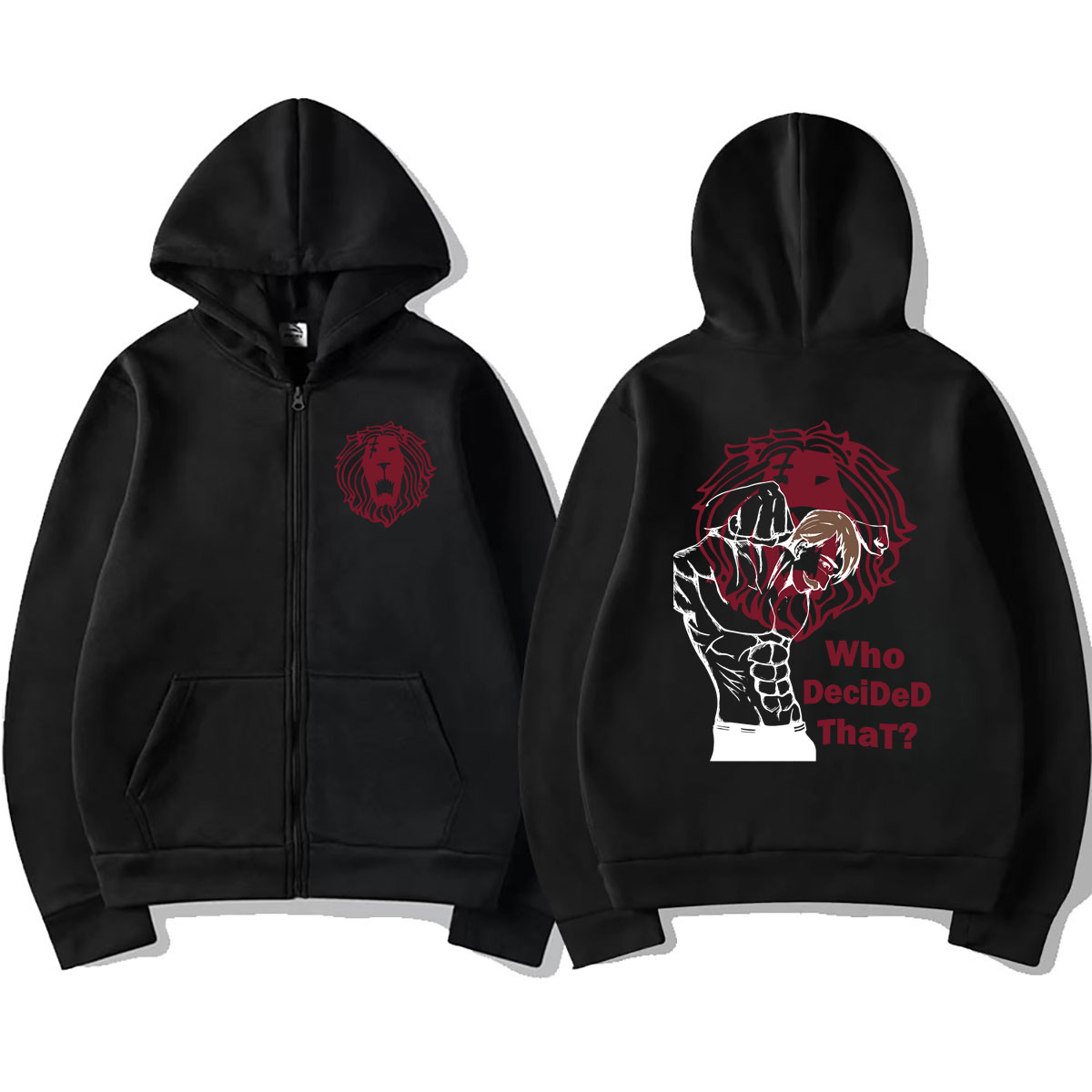 애니메이션 일곱 치명적인 죄 라이온의 자존심 에스카노르 - Anime Merch Hoodie 리뷰 및 가격