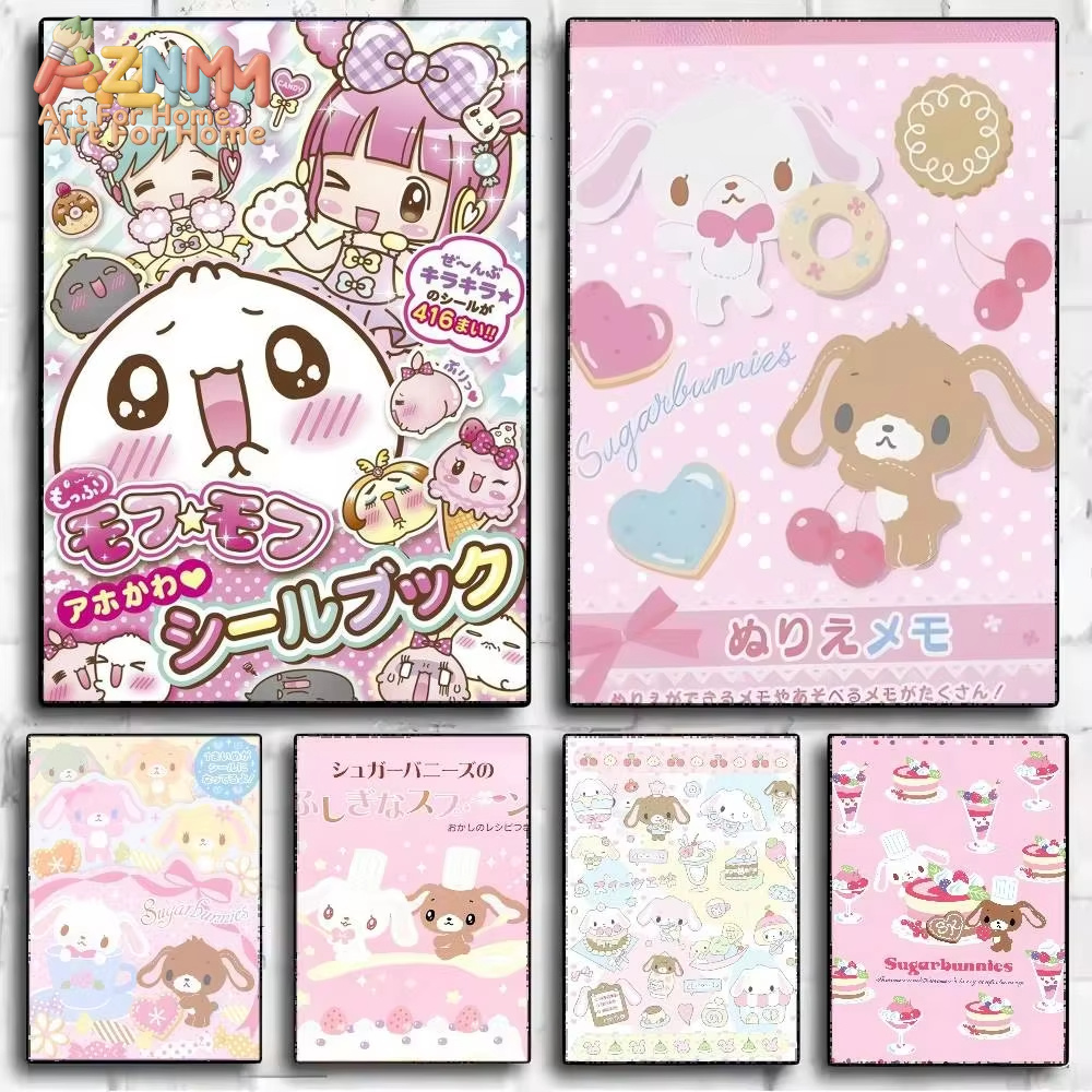 1pc AZMN Sugarbunnies Anime Ka - Anime Merchandise Posters 리뷰 및 가격