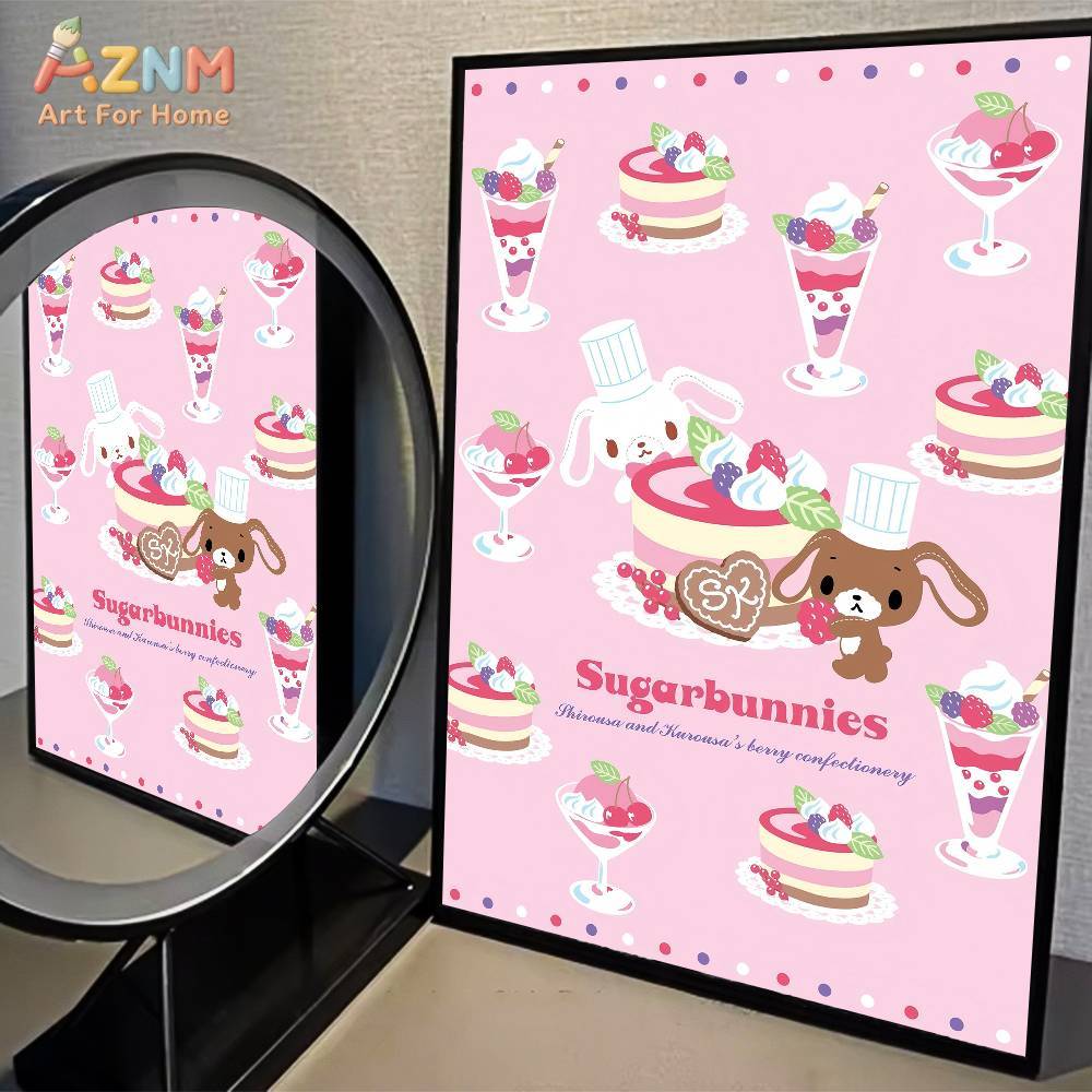 1pc AZMN Sugarbunnies Anime Ka - Anime Merchandise Posters 리뷰 및 가격
