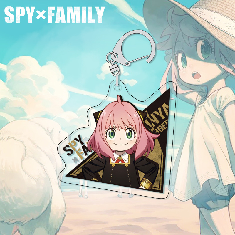 SPY×FAMILY 아냐 키체인 아크릴 참 귀여운 애니 - Anime Merchandise Figures 리뷰 및 가격