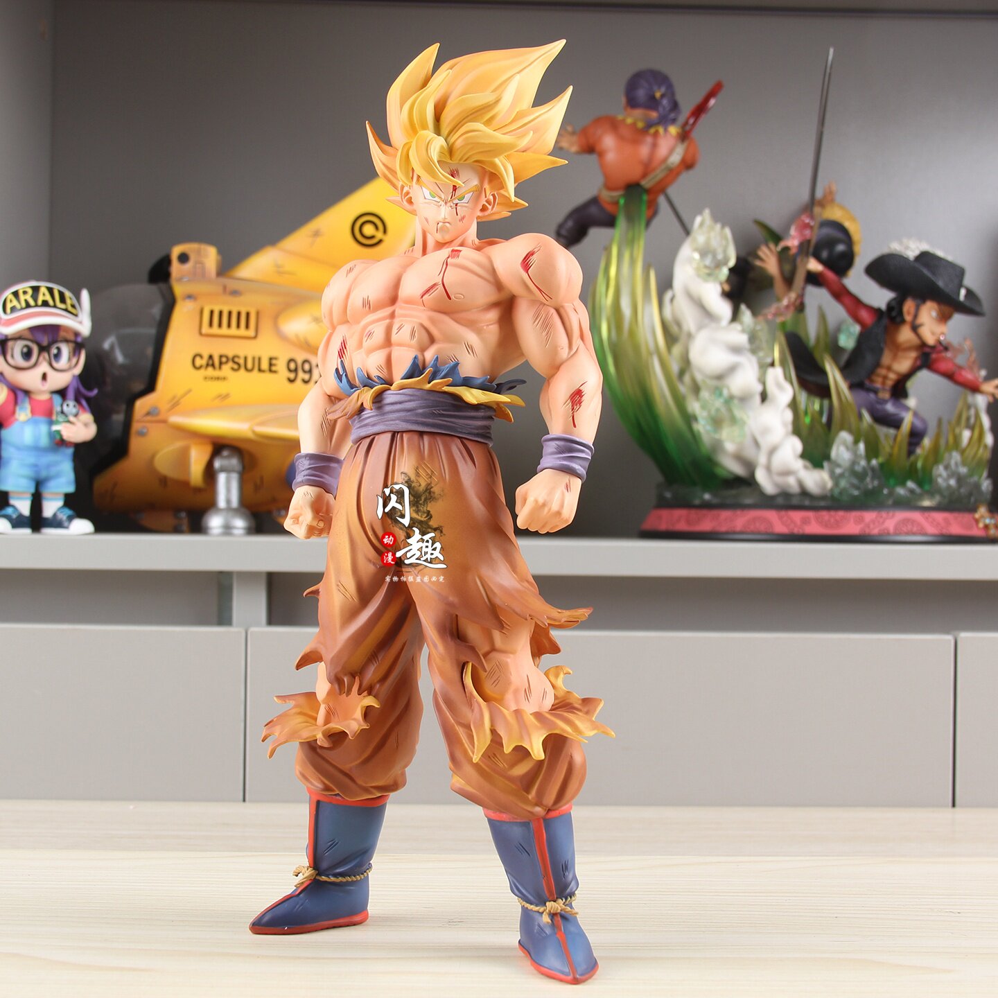 주안 드래곤볼 배틀 데미지드 슈퍼 사이야인 손오공 GK - Anime Merchandise For Men 리뷰 및 가격
