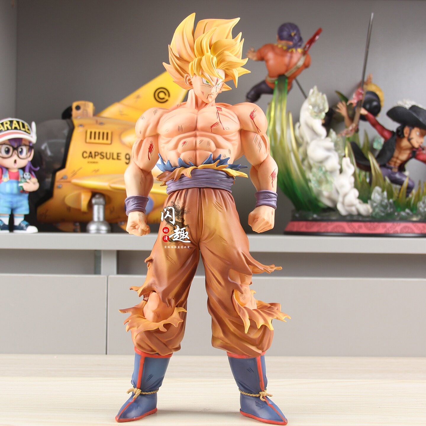 주안 드래곤볼 배틀 데미지드 슈퍼 사이야인 손오공 GK - Anime Merchandise For Men 리뷰 및 가격