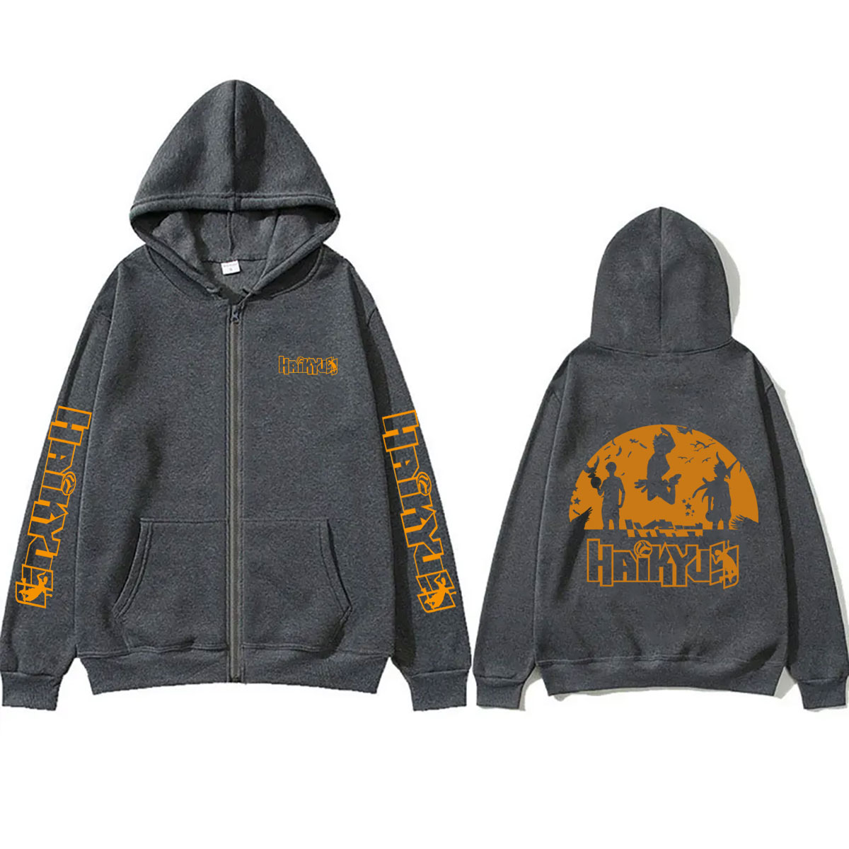 애니메이션 하이큐 굿즈 지퍼 후드티 남녀 공용 만화 오 - Anime Merch Hoodie 리뷰 및 가격