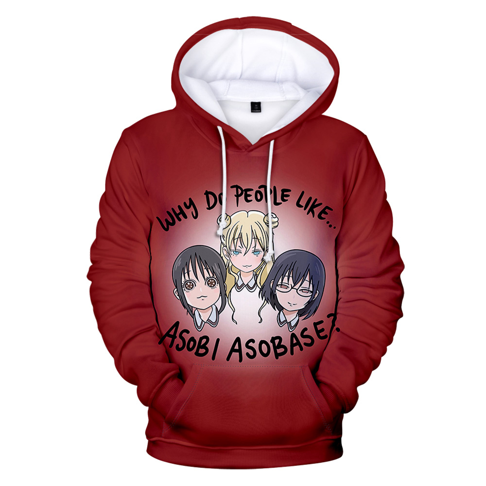 Asobi Asobase Merch Hoodie 유니크 - Anime Merch Hoodie 리뷰 및 가격