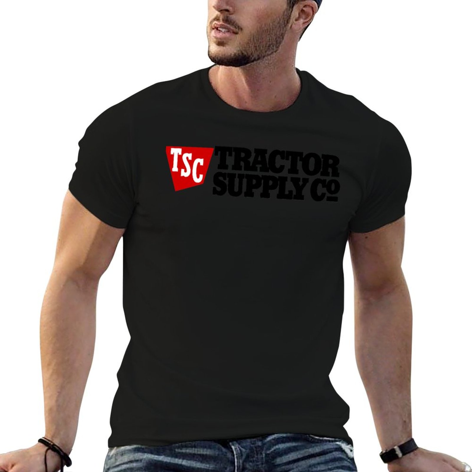 Tractor Supply TSC 로고 상품 티셔츠 티 - Anime Merchandise For Men 리뷰 및 가격