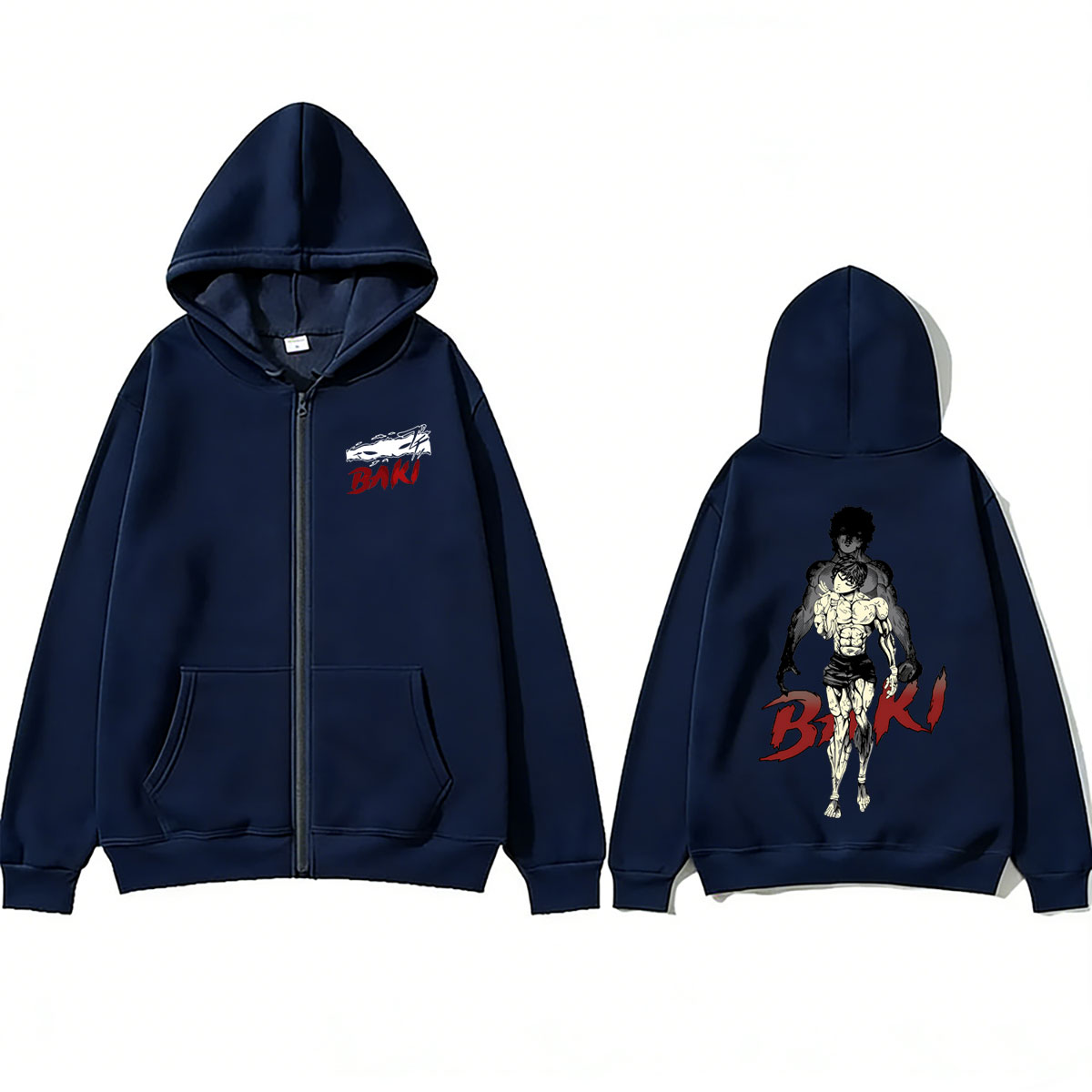 애니메이션 바키 더 그래플러 머치 지퍼 후드티 한마 바 - Anime Merch Hoodie 리뷰 및 가격
