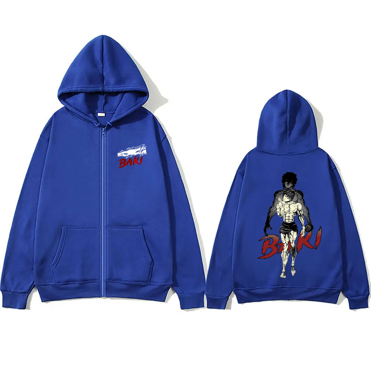 애니메이션 바키 더 그래플러 머치 지퍼 후드티 한마 바 - Anime Merch Hoodie 리뷰 및 가격