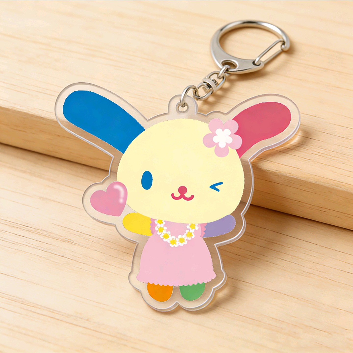 귀여운 시나모롤 꽃 아크릴 키체인 가방 참 장식품 카와 - Anime Merchandise Keychain 리뷰 및 가격