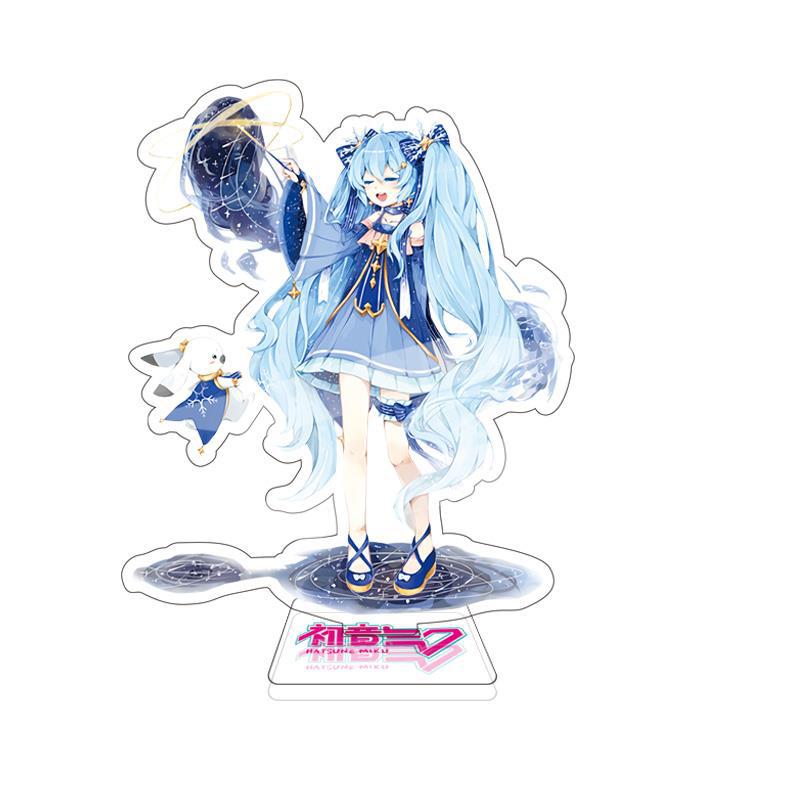 하츠네 미쿠 대형 아크릴 스탠드 15cm 양면 애니메이 - Anime Merchandise Figures 리뷰 및 가격
