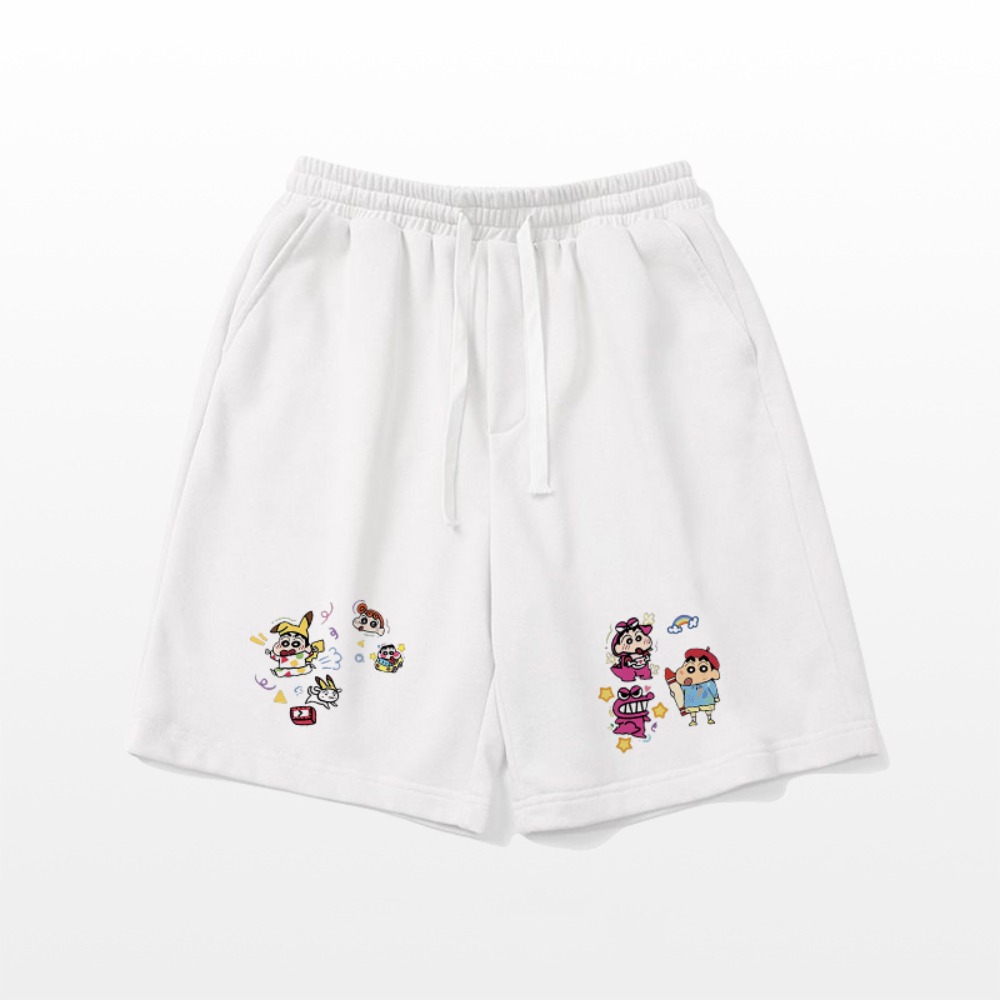새로운 남성 반바지 크레용 신짱 여름 옷 여성 캐주얼  - Anime Merchandise Store In Japan 리뷰 및 가격