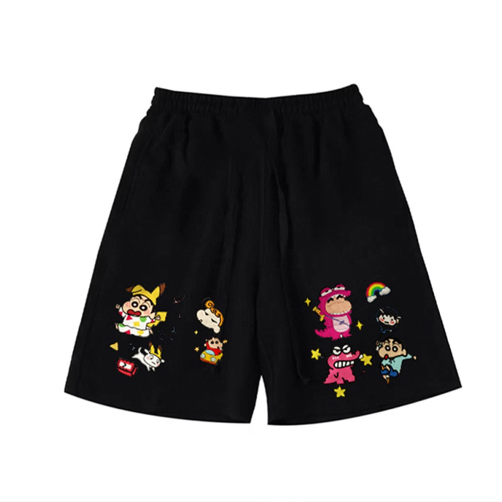 새로운 남성 반바지 크레용 신짱 여름 옷 여성 캐주얼  - Anime Merchandise Store In Japan 리뷰 및 가격